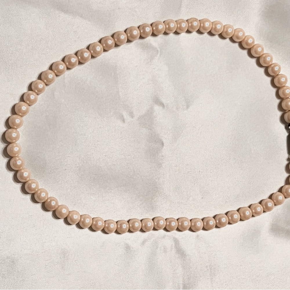 Yellow Pearl Necklace